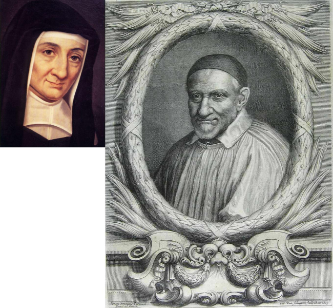 Wincenty a Paulo i Louise de Marillac