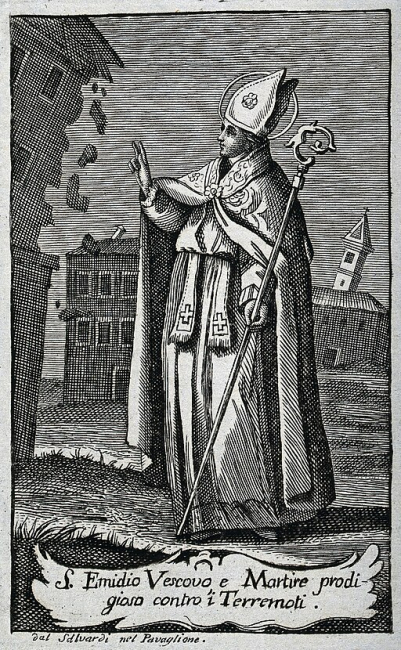 Saint_Emygdius._Engraving_by_Salvardi._Wellcome_V0031930